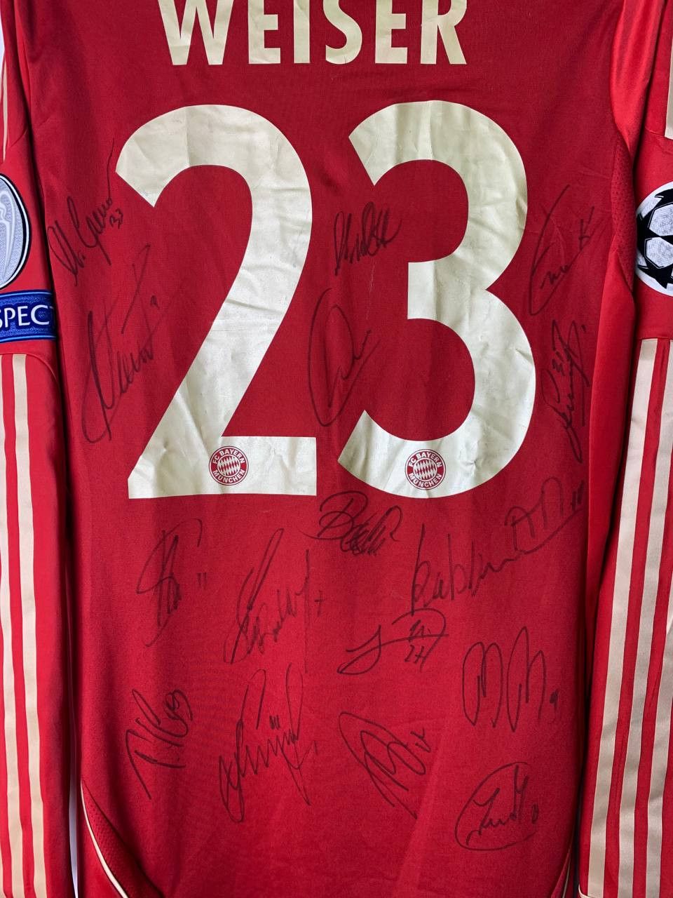 Adidas BAYERN MUNICH 2012 2013 HOME FOOTBALL SHIRT SOCCER JERSEY Size US M / EU 48-50 / 2 - 8 Thumbnail