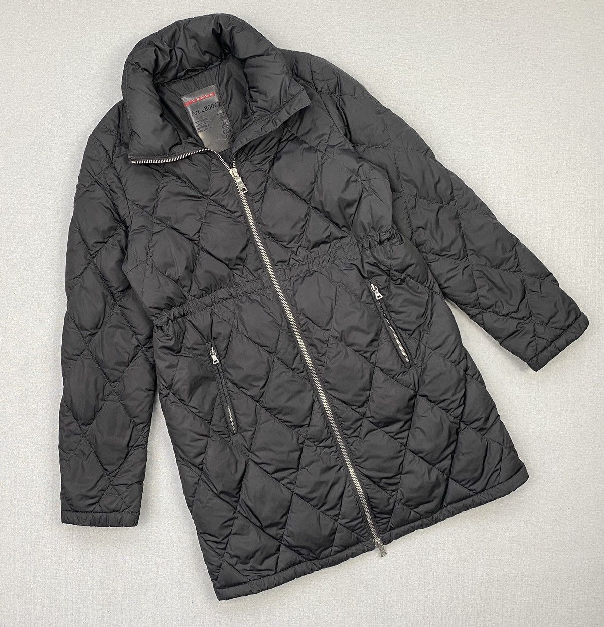 Prada Women’s PRADA Down Long Jacket size 46 Size L / US 10 / IT 46 - 2 Thumbnail