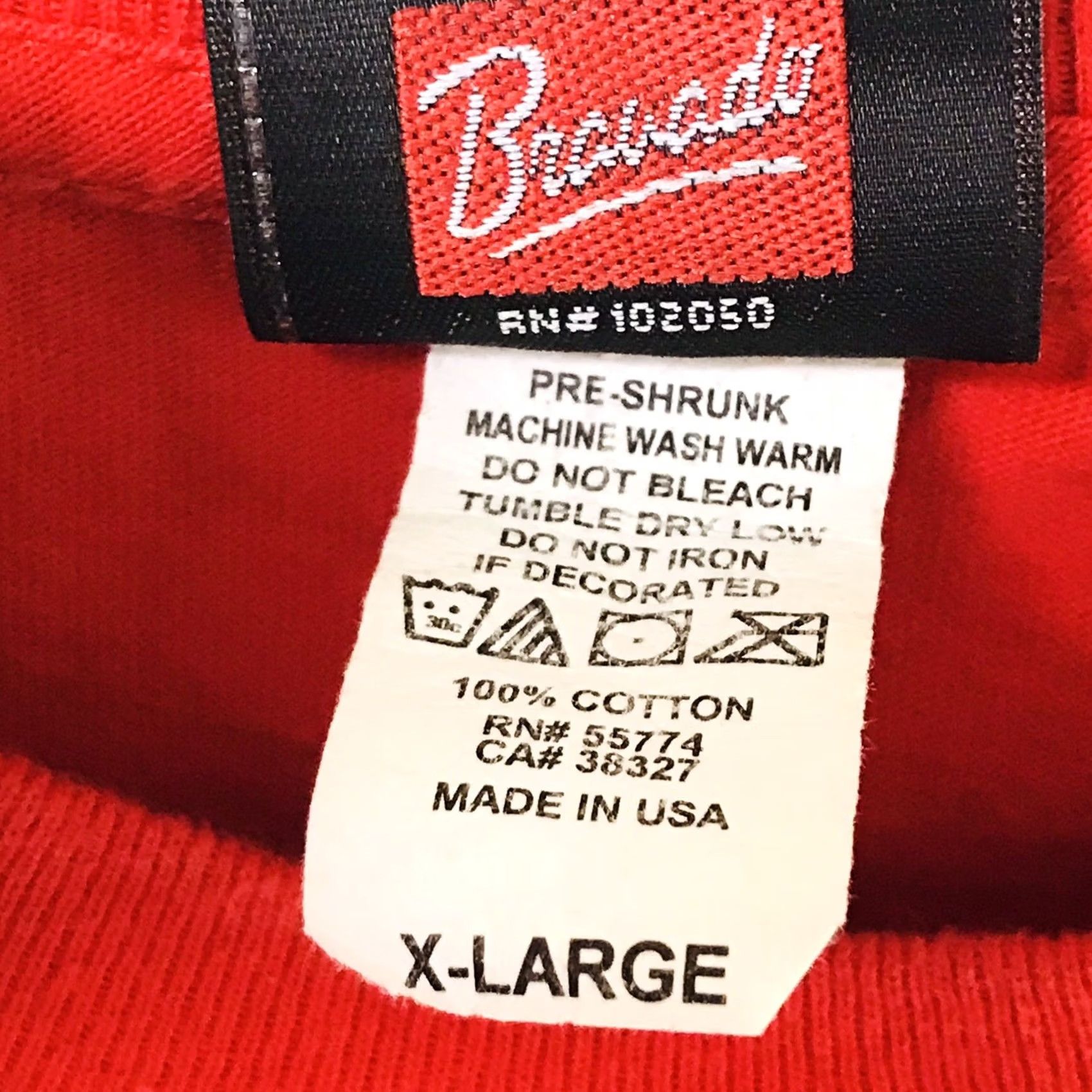 Harley Davidson Harley-Davidson Men Motorcycle American Legend Short Sleeve T-Shirt XL Red Cotton Logo Graphic Print 100% Preshrunk USA Size US XL / EU 56 / 4 - 4 Thumbnail