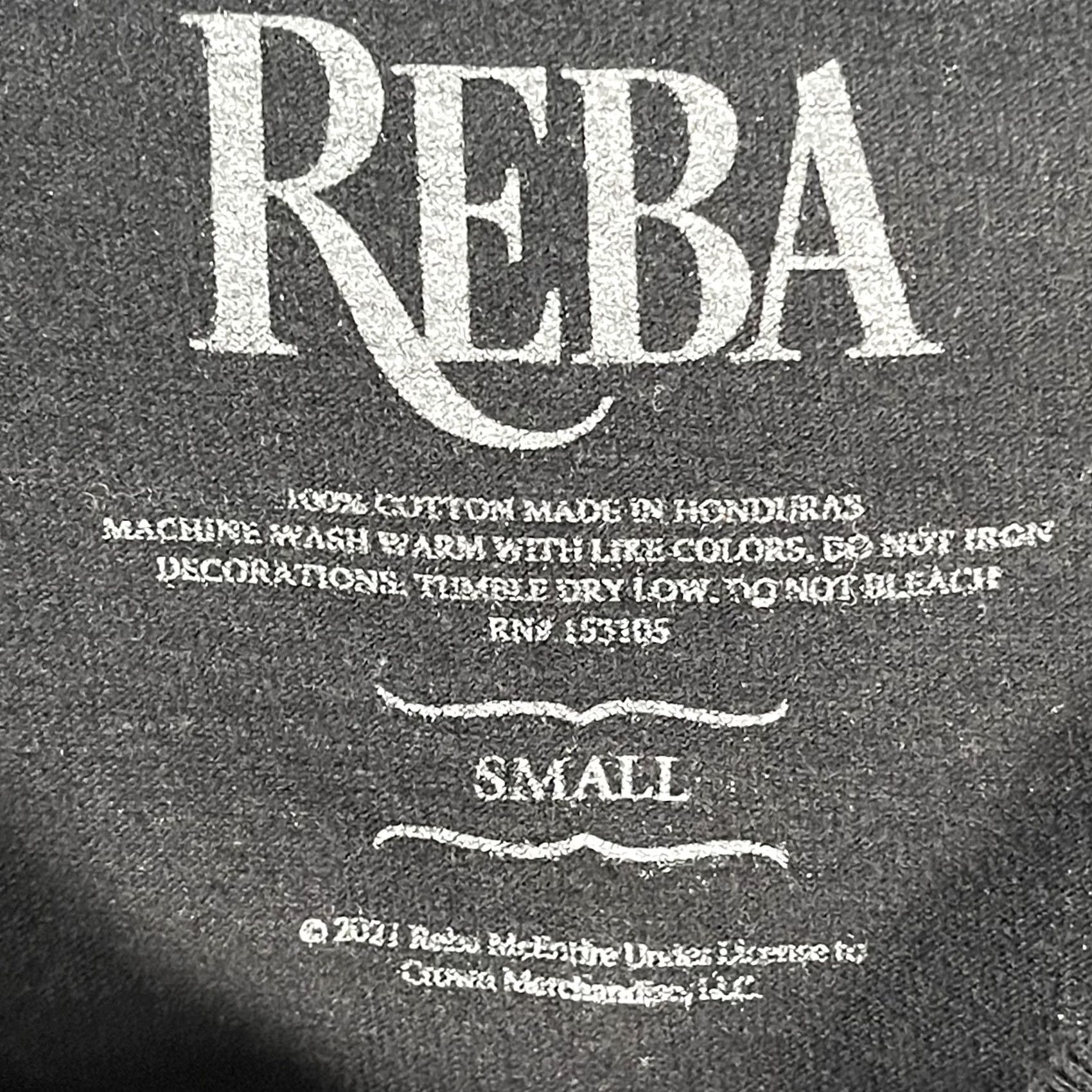 Olive Reba Shirt Womens Small Black Live In Concert Tour Tee Country Music Artist 2021 Size S / US 4 / IT 40 - 4 Thumbnail
