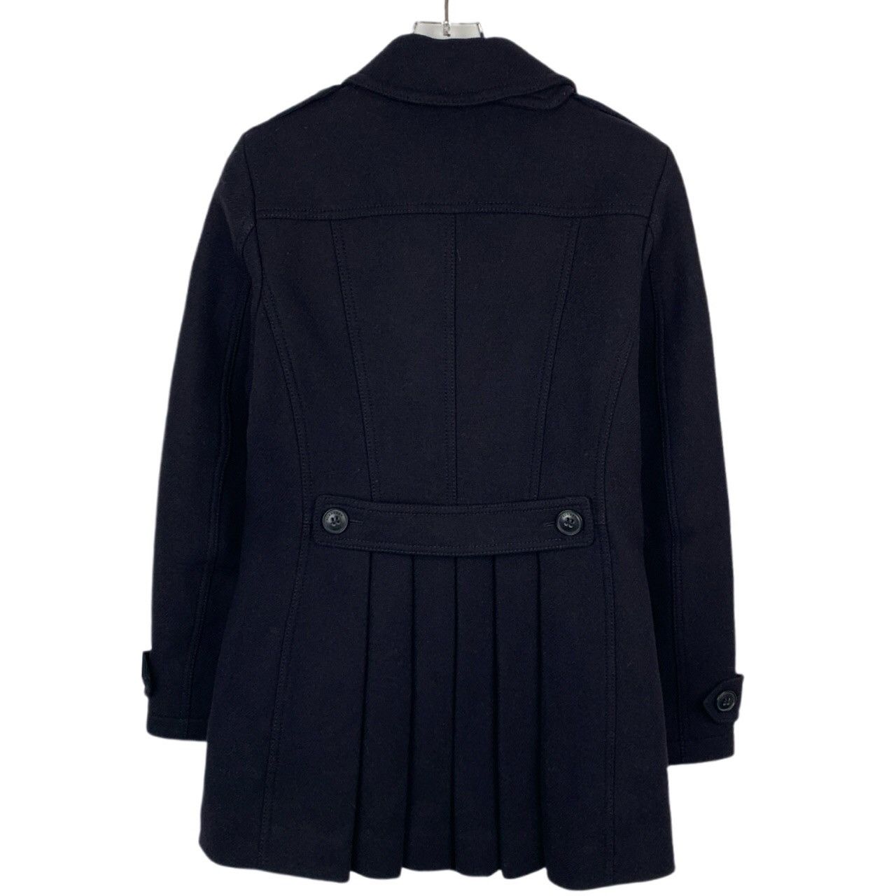 Burberry Burberry Black Wool-Cashmere Blend Trench Coat (Size S) Size S / US 4 / IT 40 - 7 Thumbnail