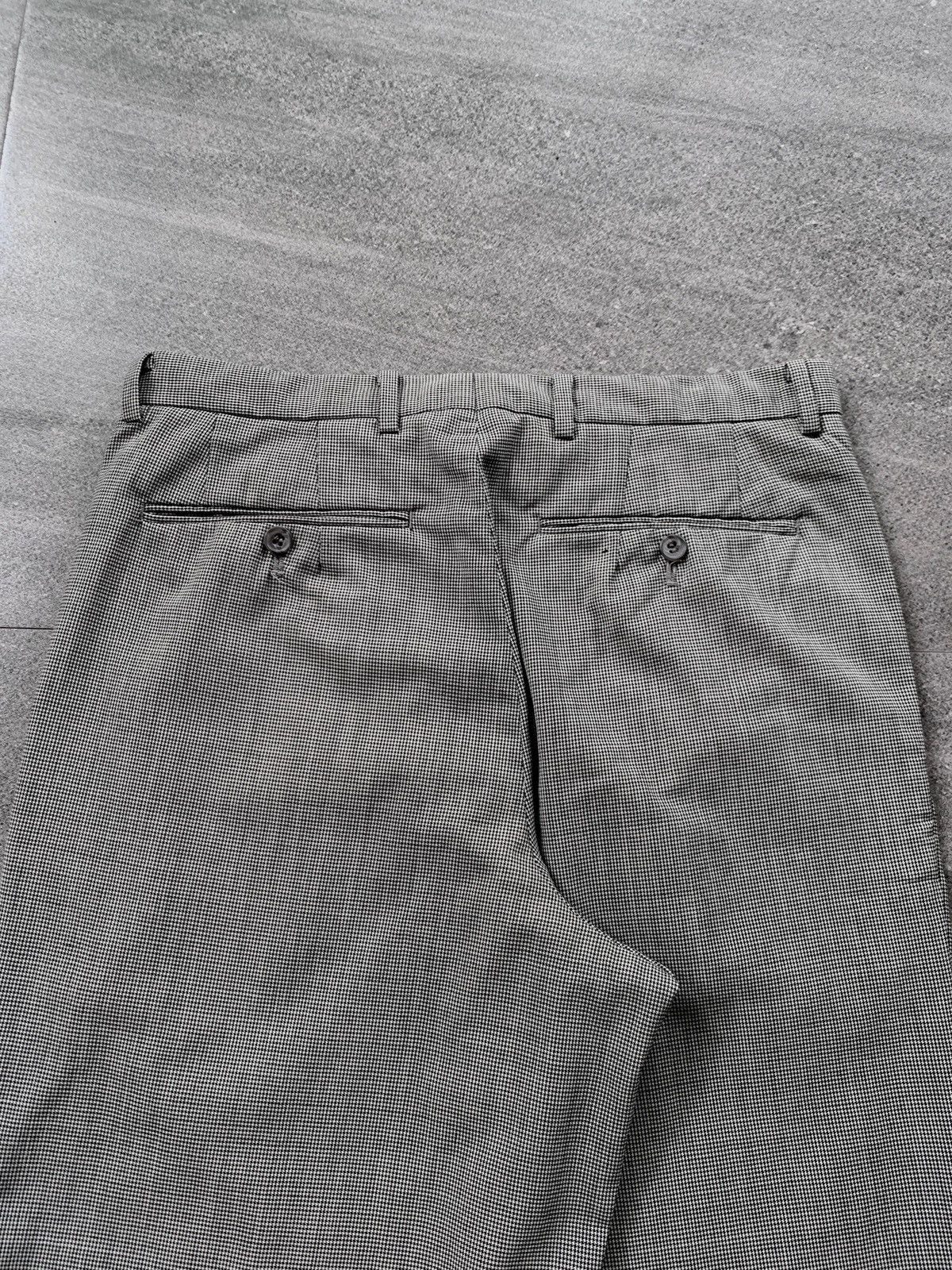 Issey Miyake FREE TAX! Houndstooth Wideleg Trousers Size US 32 / EU 48 - 6 Thumbnail