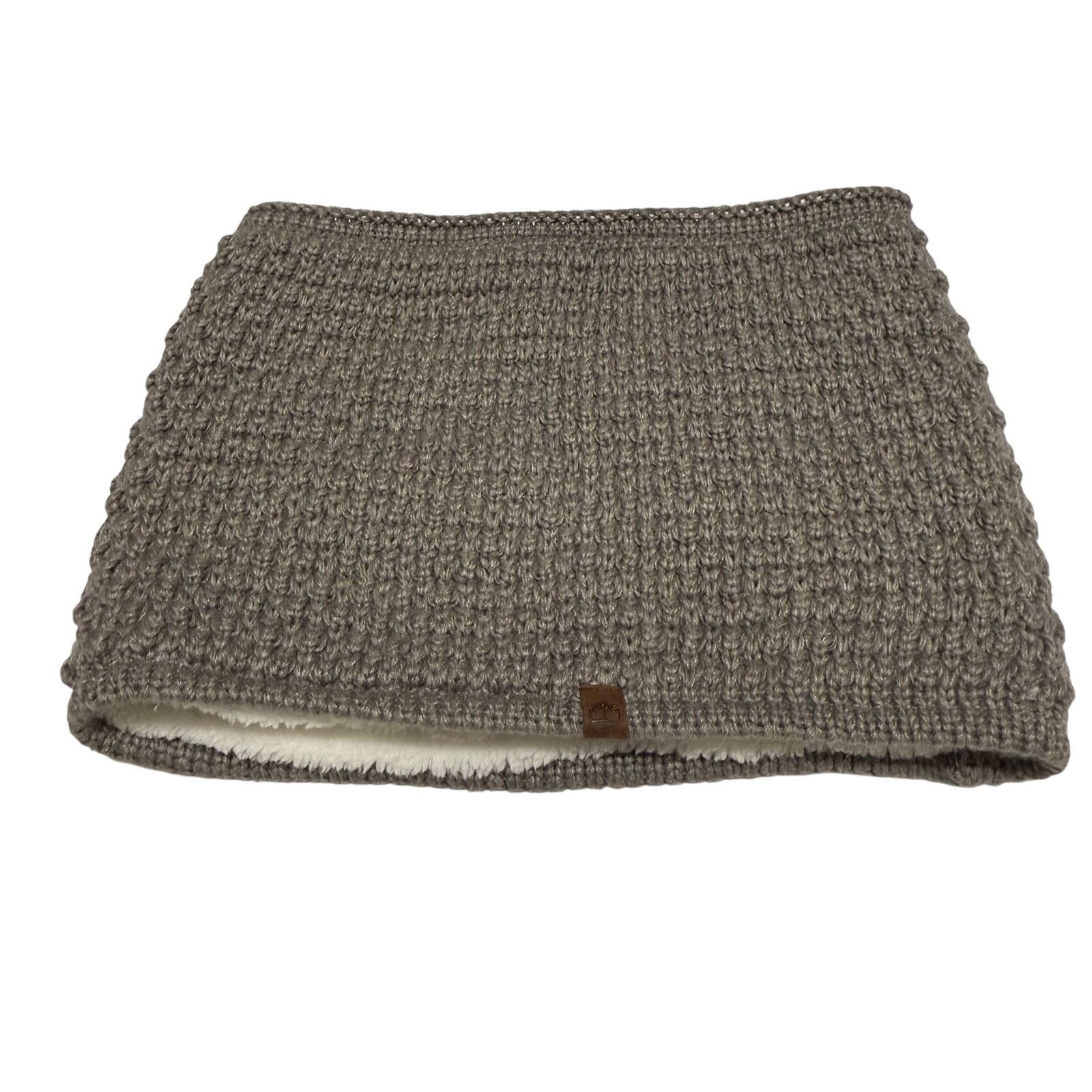 Timberland Timberland Womens Popcorn Knit Cowl Neck Scarf NEW Tan OS Size ONE SIZE - 1 Thumbnail