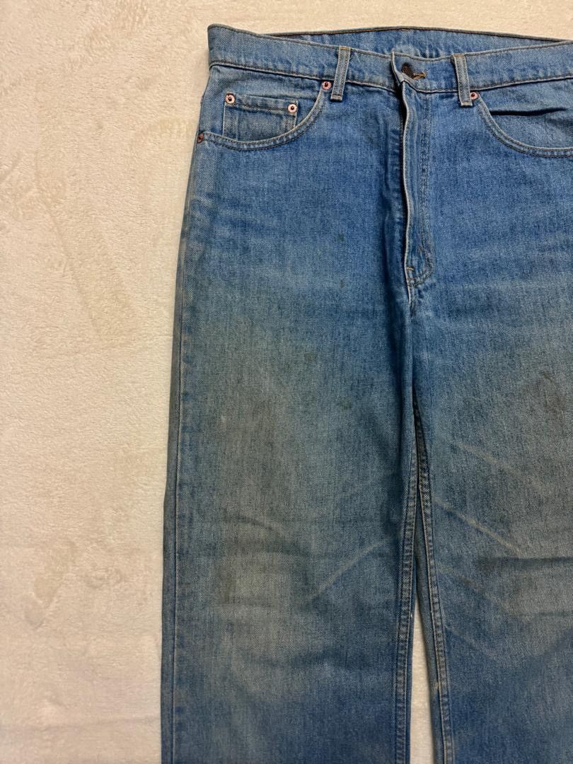 Levi's 💥SICK💥VINTAGE 90s-00s LEVI'S 515 RUSTY STONED WASHED DENIM Size US 32 / EU 48 - 4 Thumbnail