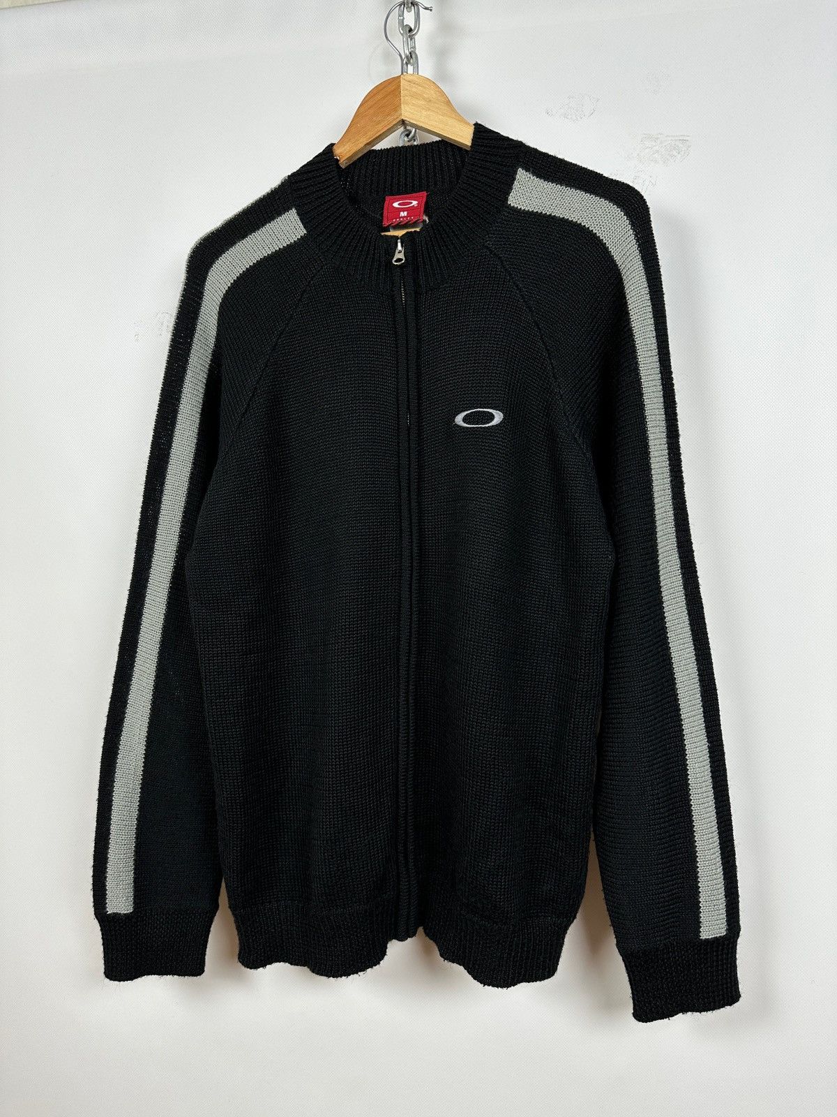 Oakley 00s zip up knit sweater ドライバーズニット 【公式通販】