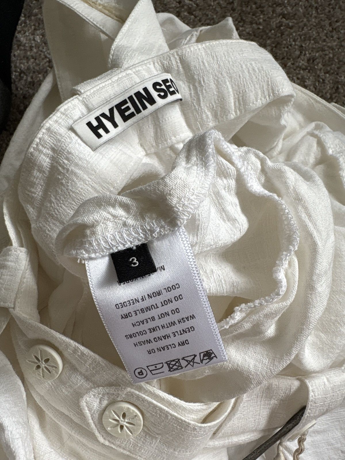 Hyein Seo Hyein seo linen pants Size US 32 / EU 48 - 6 Thumbnail