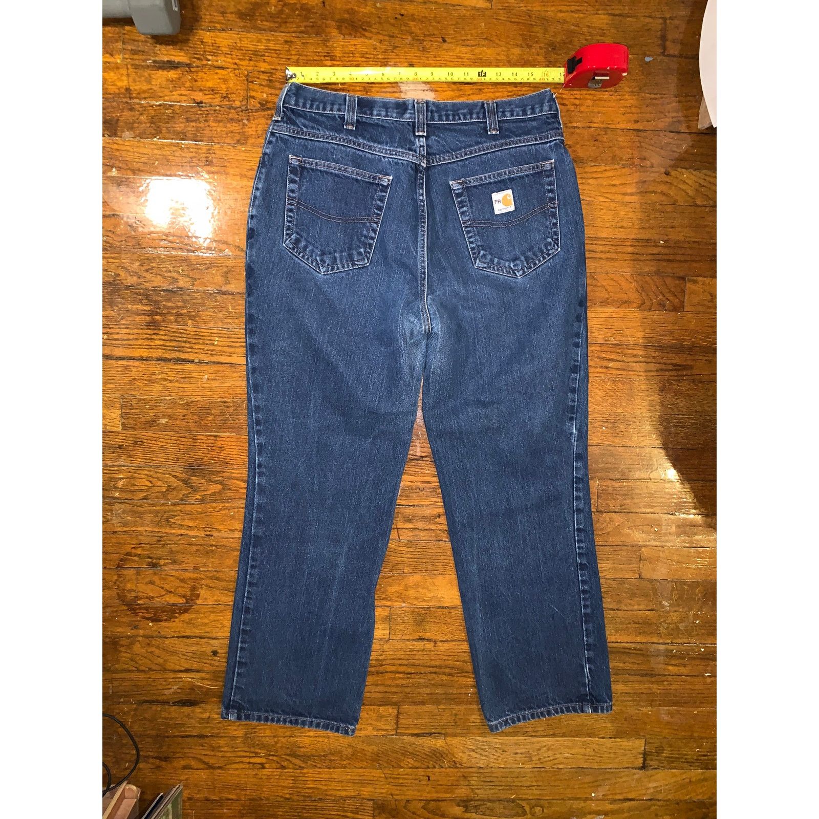 Carhartt Carhartt FR Flame Resistant Jeans 34x30 CAT 2 Workwear Denim Size US 34 / EU 50 - 6 Thumbnail
