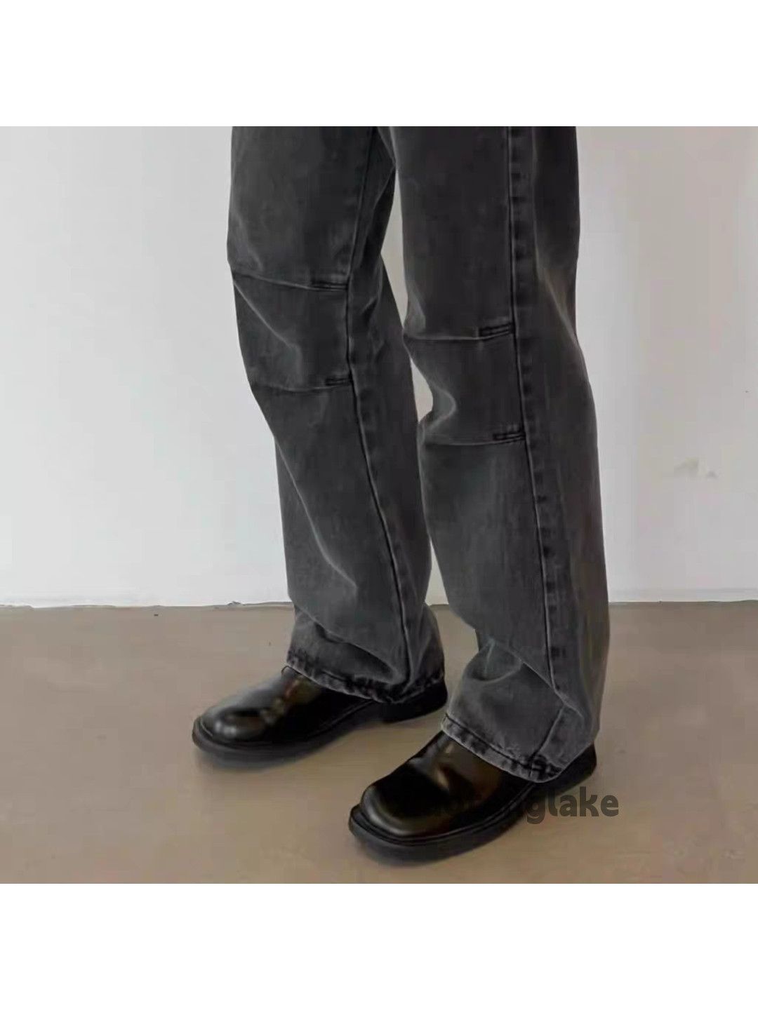 Vintage Utility retro y2k slip on yuppie workwear leather shoes Size US 12 / EU 45 - 6 Thumbnail