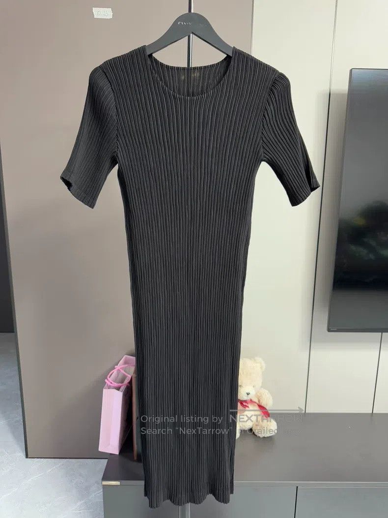 Issey Miyake Issey Miyake Toothpick Ruffled Dress Size M / US 6-8 / IT 42-44 - 1 Thumbnail