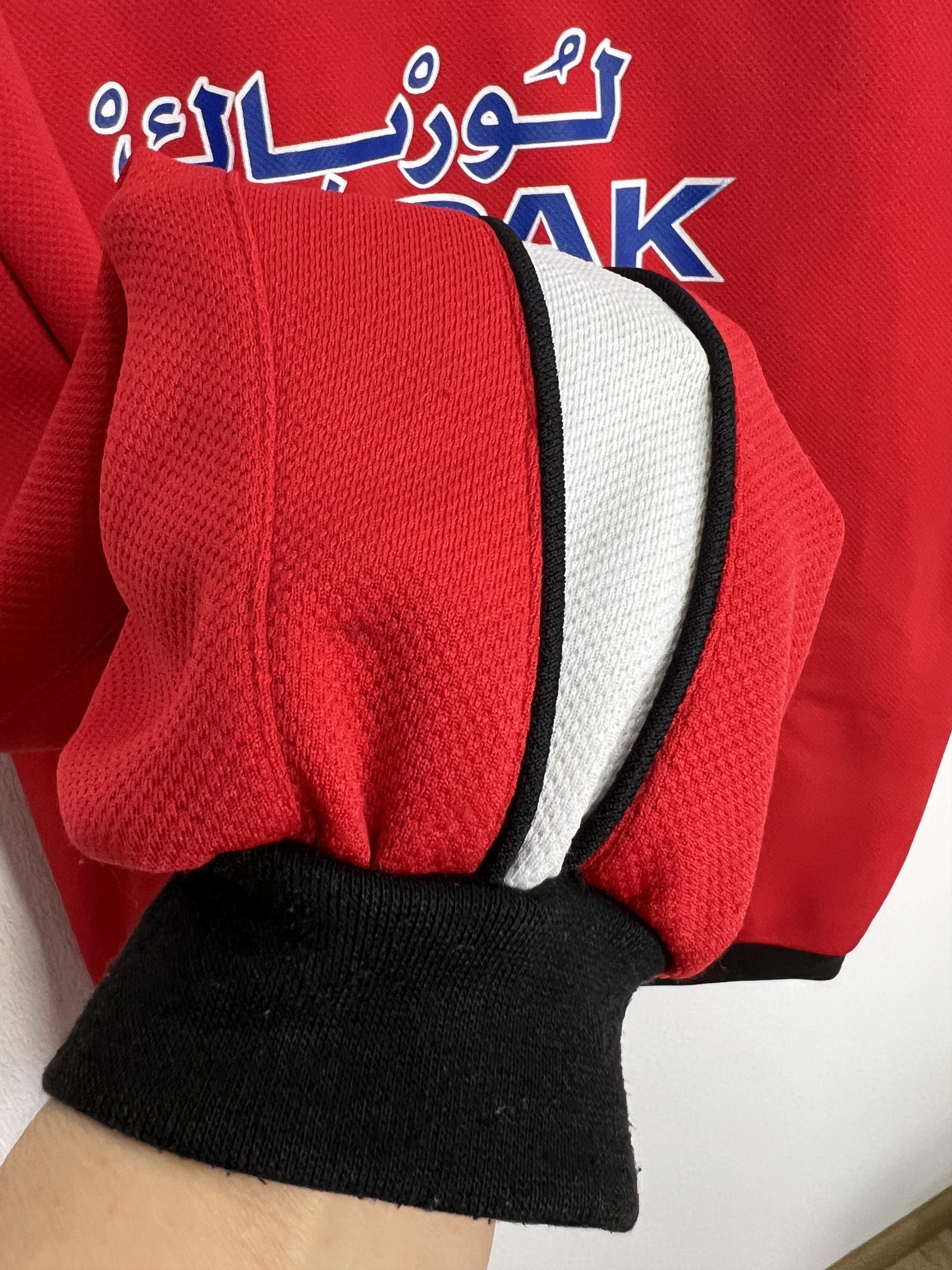 Hummel Denmark Football Sweatshirt Soccer Crewneck Player Issue Size US XL / EU 56 / 4 - 7 Thumbnail