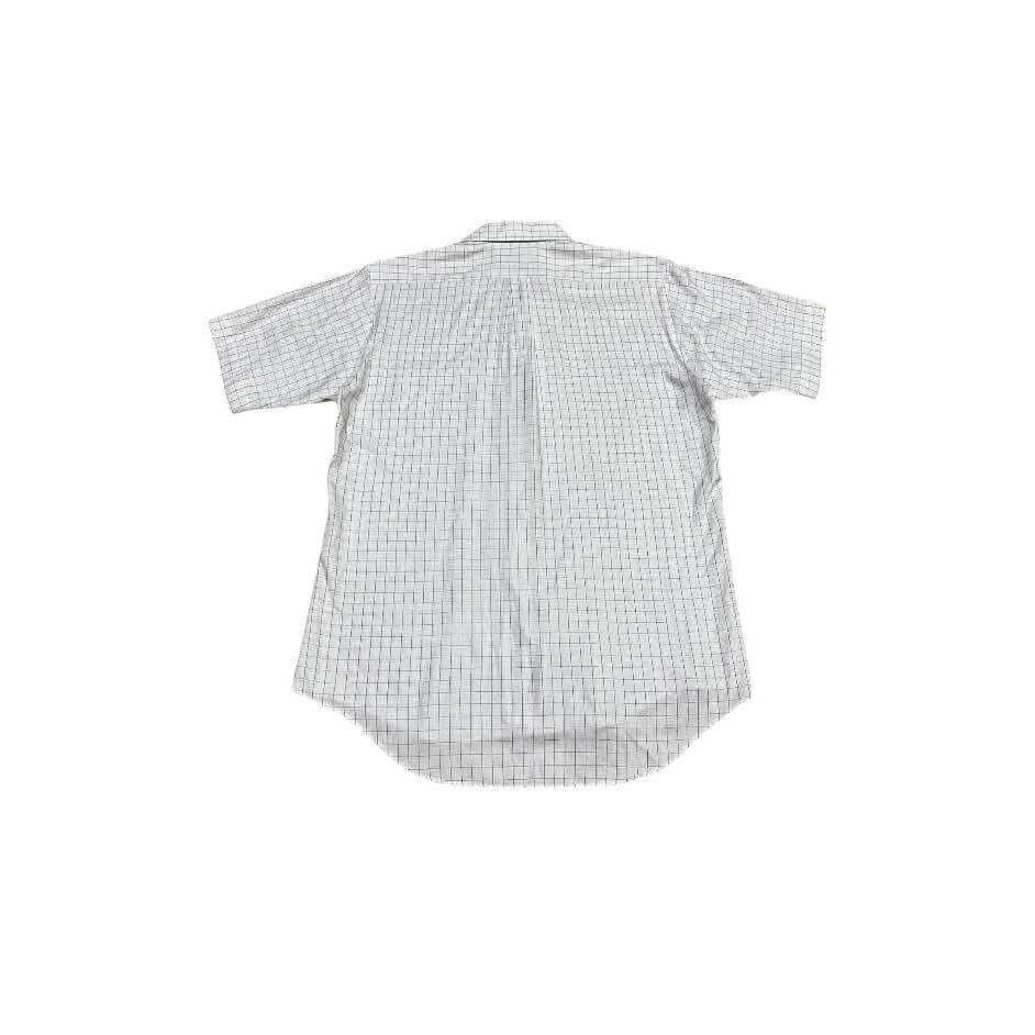 Yohji Yamamoto 🔥Vintage Sacsny Y’Saccs By Yohji Yamamoto Grid Shirt Ss Size US XL / EU 56 / 4 - 5 Thumbnail