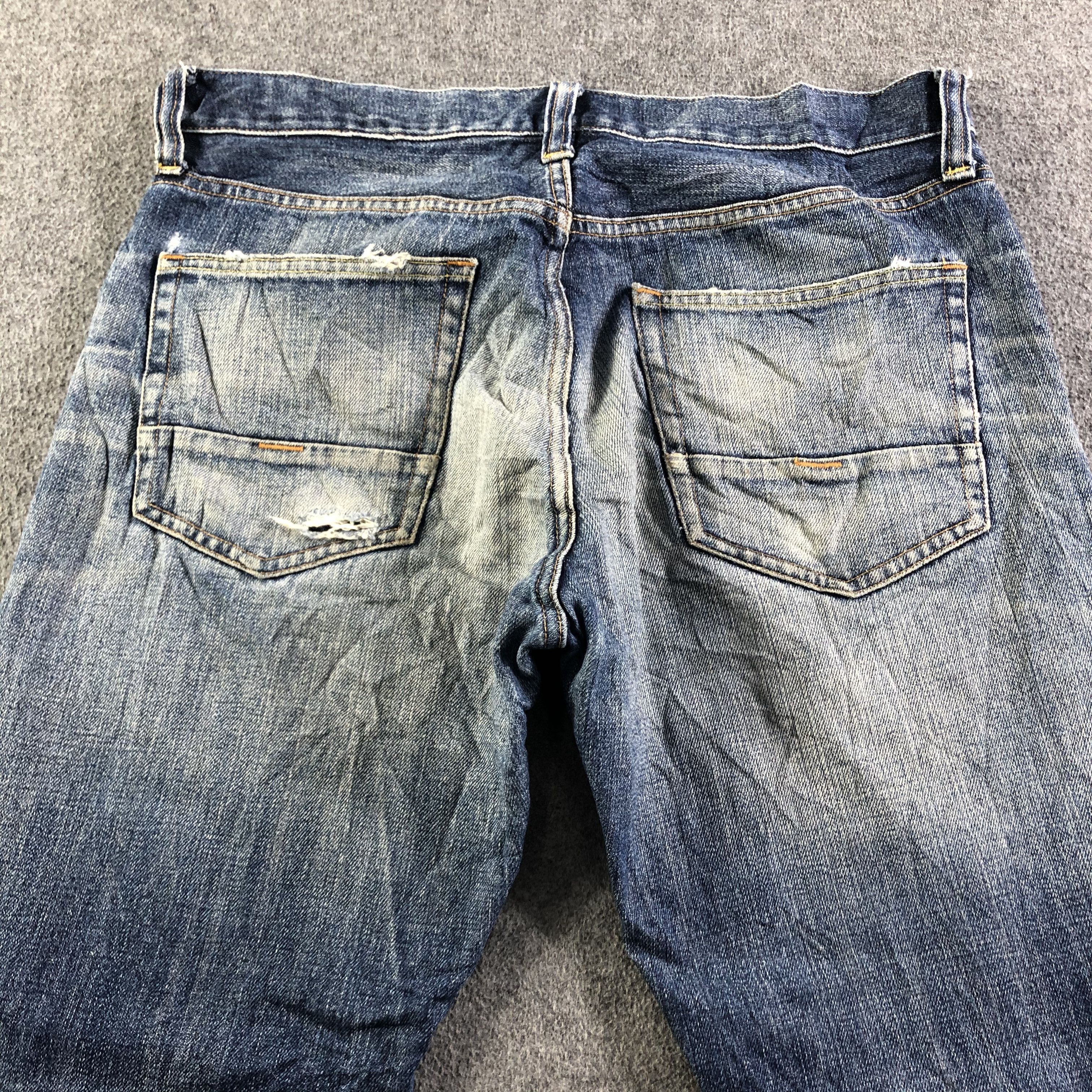 Kaihara Denim Vintage Back Number Kaihara Denim Jeans-J3741 Size US 34 / EU 50 - 4 Thumbnail