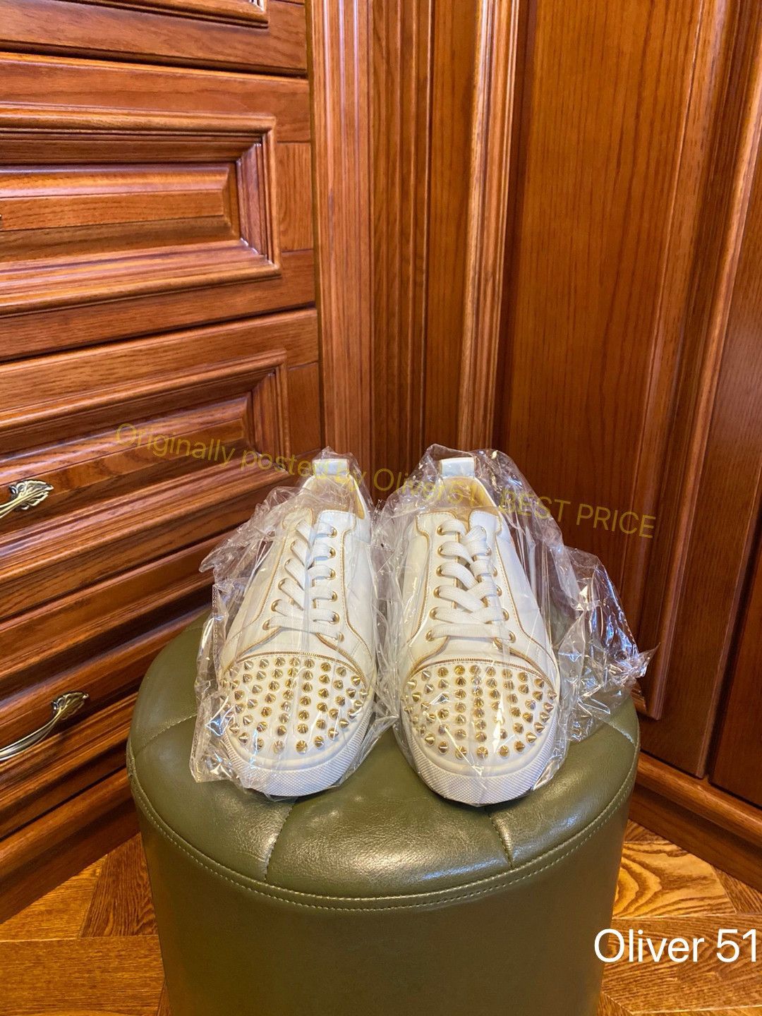 Christian Louboutin CL Sneakers LLLL18/2609 Size US 8 / EU 41 - 1 Thumbnail
