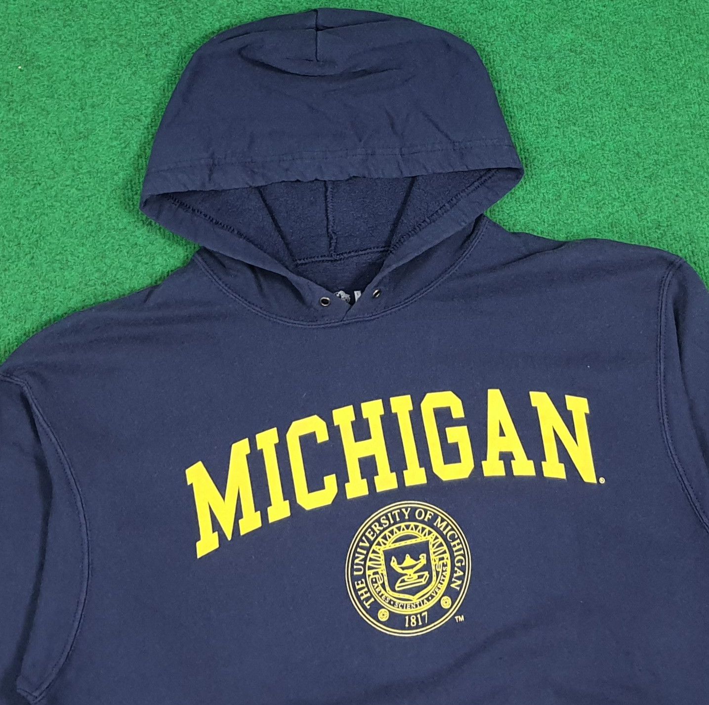 Vintage Vintage University of Michigan Hoodie C284N16 Size US L / EU 52-54 / 3 - 2 Thumbnail