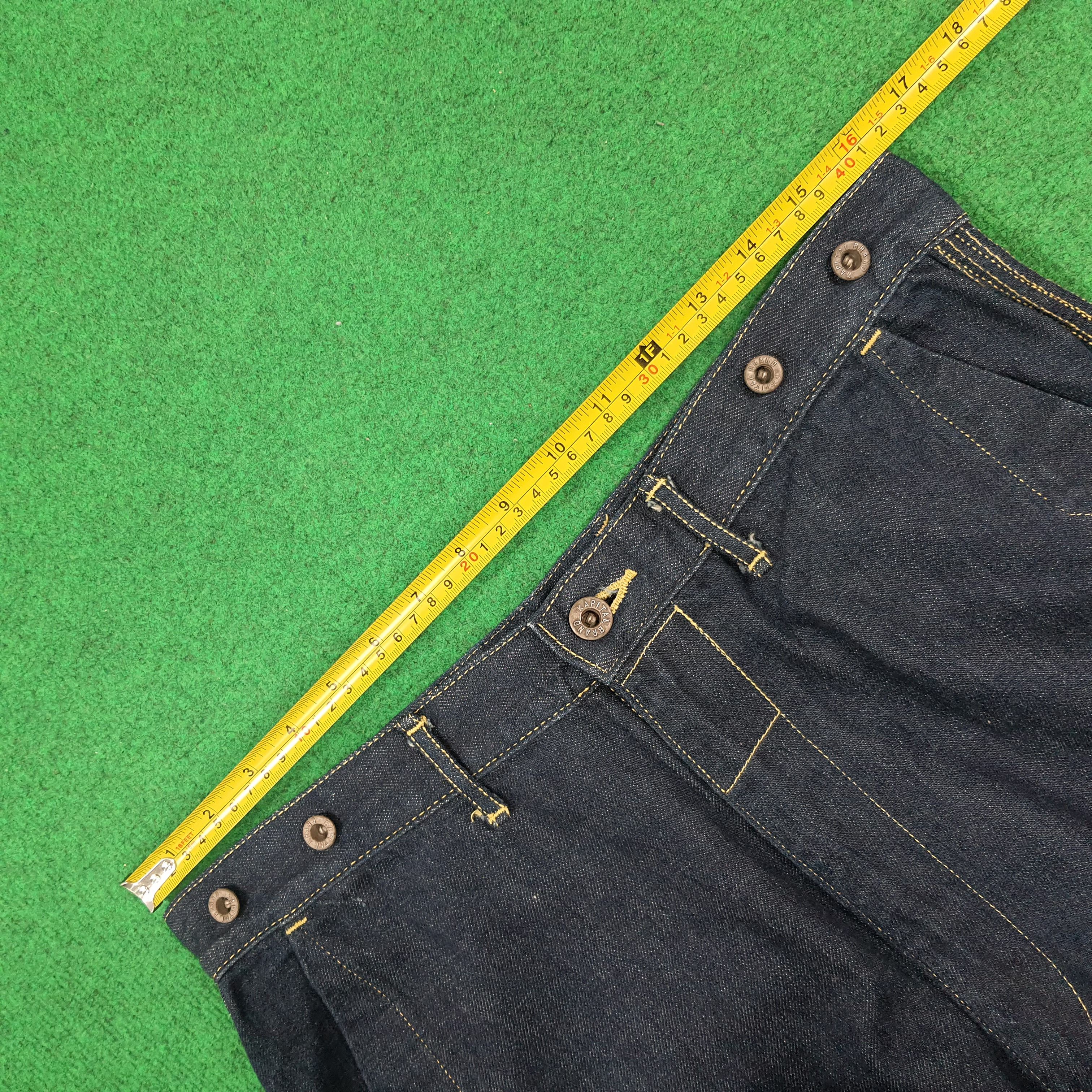 Kapital Vintage KAPITAL Japan Denim Monkey Stitching Pants C297N20 Size US 32 / EU 48 - 12 Thumbnail
