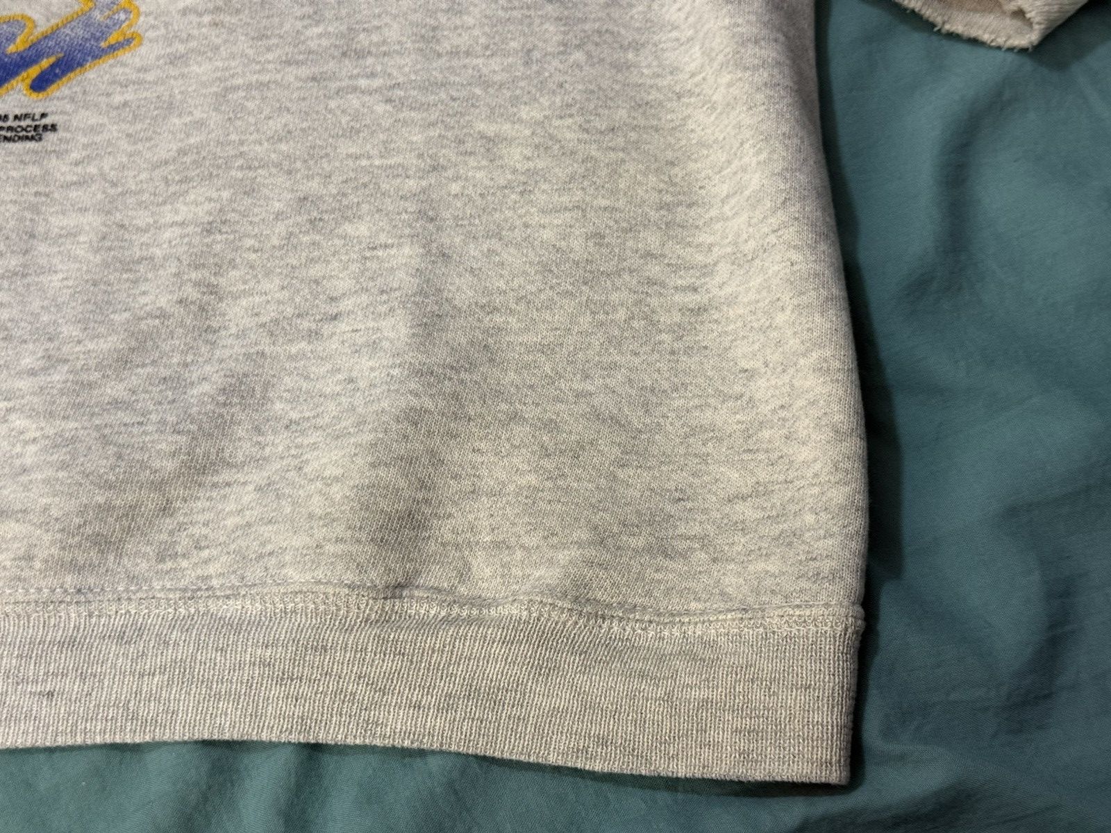 Vintage Vintage 90s NFL Pittsburgh Steelers 1996 Spellout Sweatshirt Size US XL / EU 56 / 4 - 8 Thumbnail