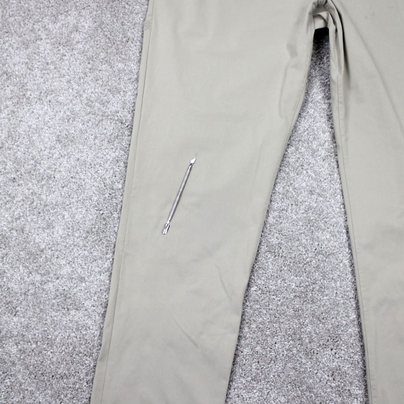 Rhone Rhone Mens 36 Beige Nylon Stretch Commuter Pants Size US 36 / EU 52 - 6 Thumbnail