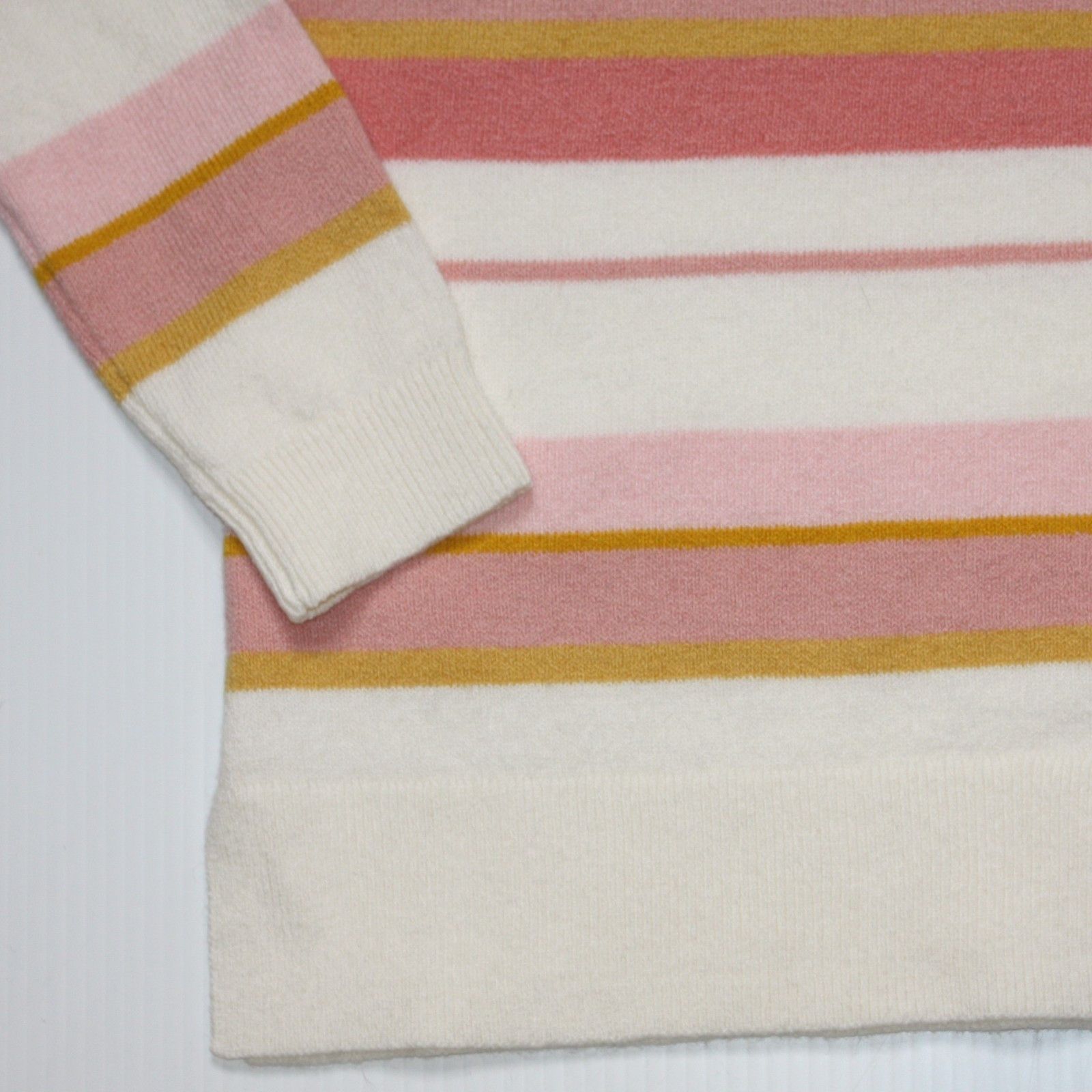 Loft Striped Boatneck Sweater in Pastel Colors & size Petite M Size M / US 6-8 / IT 42-44 - 4 Thumbnail