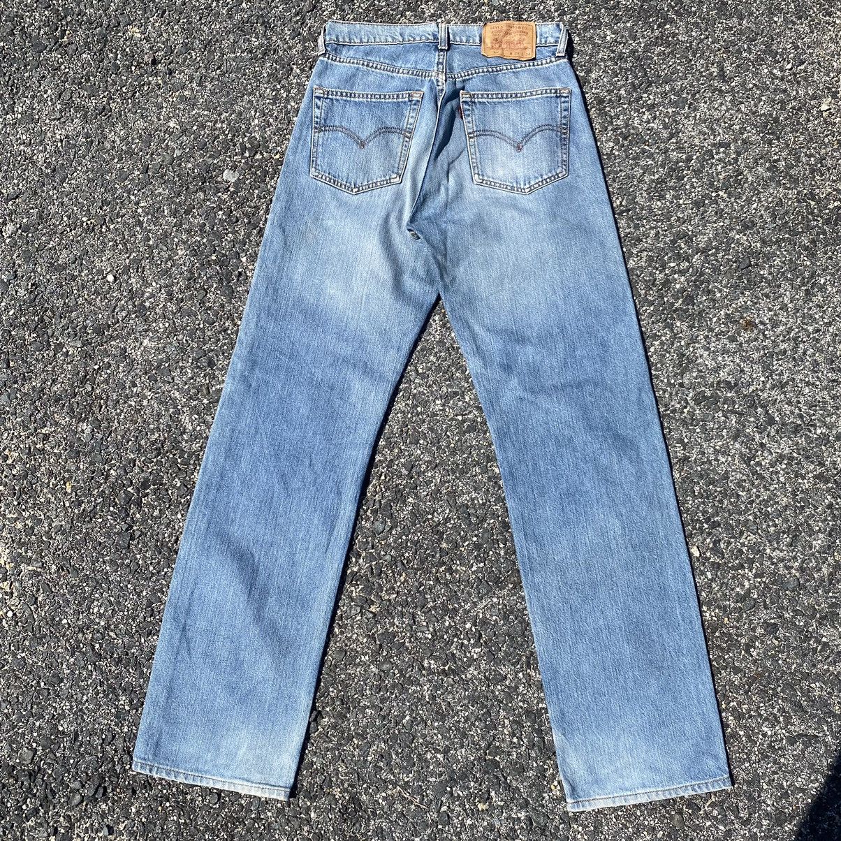 Levi's Vintage Clothing Vintage Levi’s 512 Blue Wash Denim Jeans Size US 28 / EU 44 - 15 Thumbnail