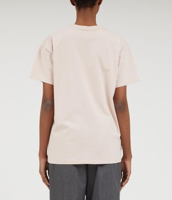 Maison Margiela o1bcso1str0526 Distort SS T-Shirt in Buff Size M / US 6-8 / IT 42-44 - 3 Thumbnail