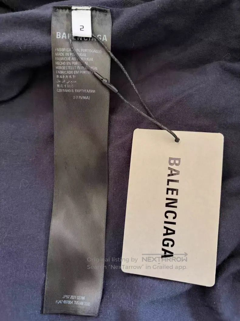 Balenciaga Balenciaga Contrast Stitch Zip Up Jacket Size US M / EU 48-50 / 2 - 4 Thumbnail