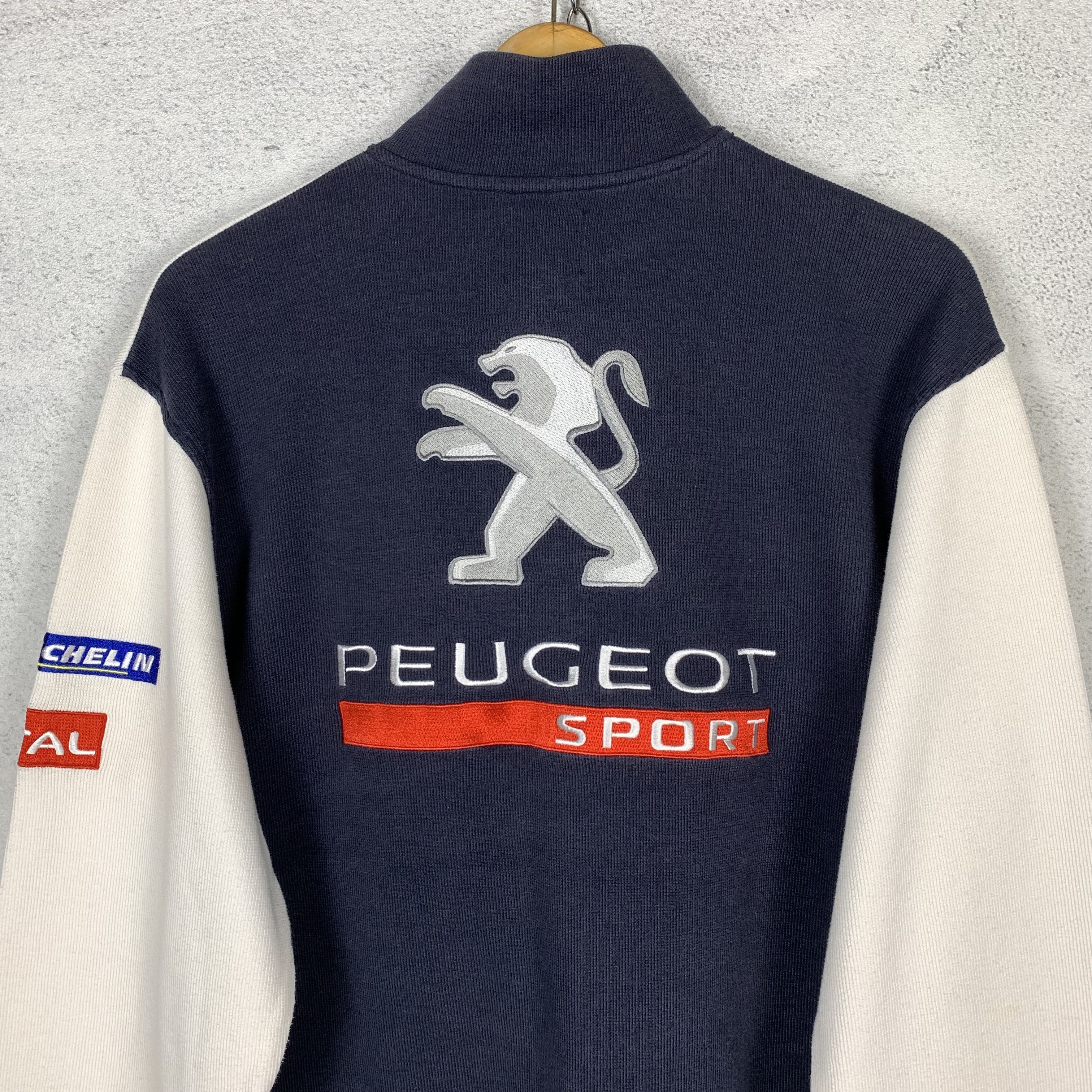Formula 1 Team Peugeot Total Halfzip Sweatshirt Racing F1 Size US XL / EU 56 / 4 - 6 Thumbnail