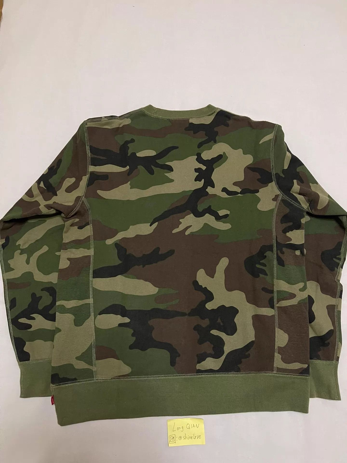Supreme Supreme Woodland Camo Box Logo Crewneck L (Used, VG) Size US L / EU 52-54 / 3 - 2 Thumbnail
