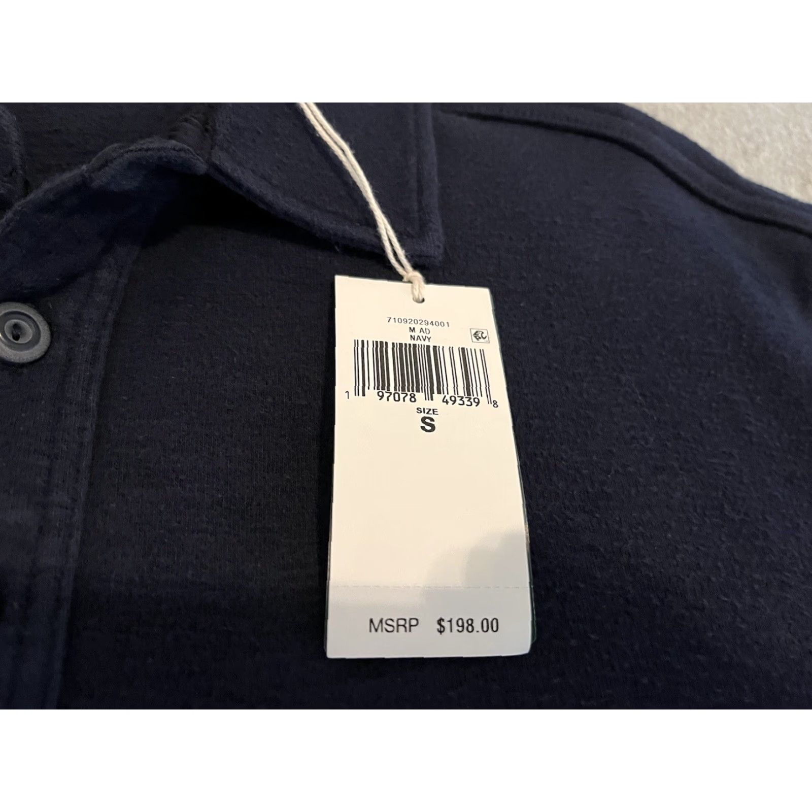 Ralph Lauren Ralph Lauren Polo Country Pullover Navy Blue Shirt Mens Small NWT Cotton Long Sleeve Button-Up Damaged? Size US S / EU 44-46 / 1 - 3 Thumbnail