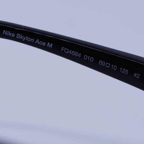 Nike NIKE SKYLON ACE M FQ4684 010 Sunglasses Black Geometric Size ONE SIZE - 8 Thumbnail
