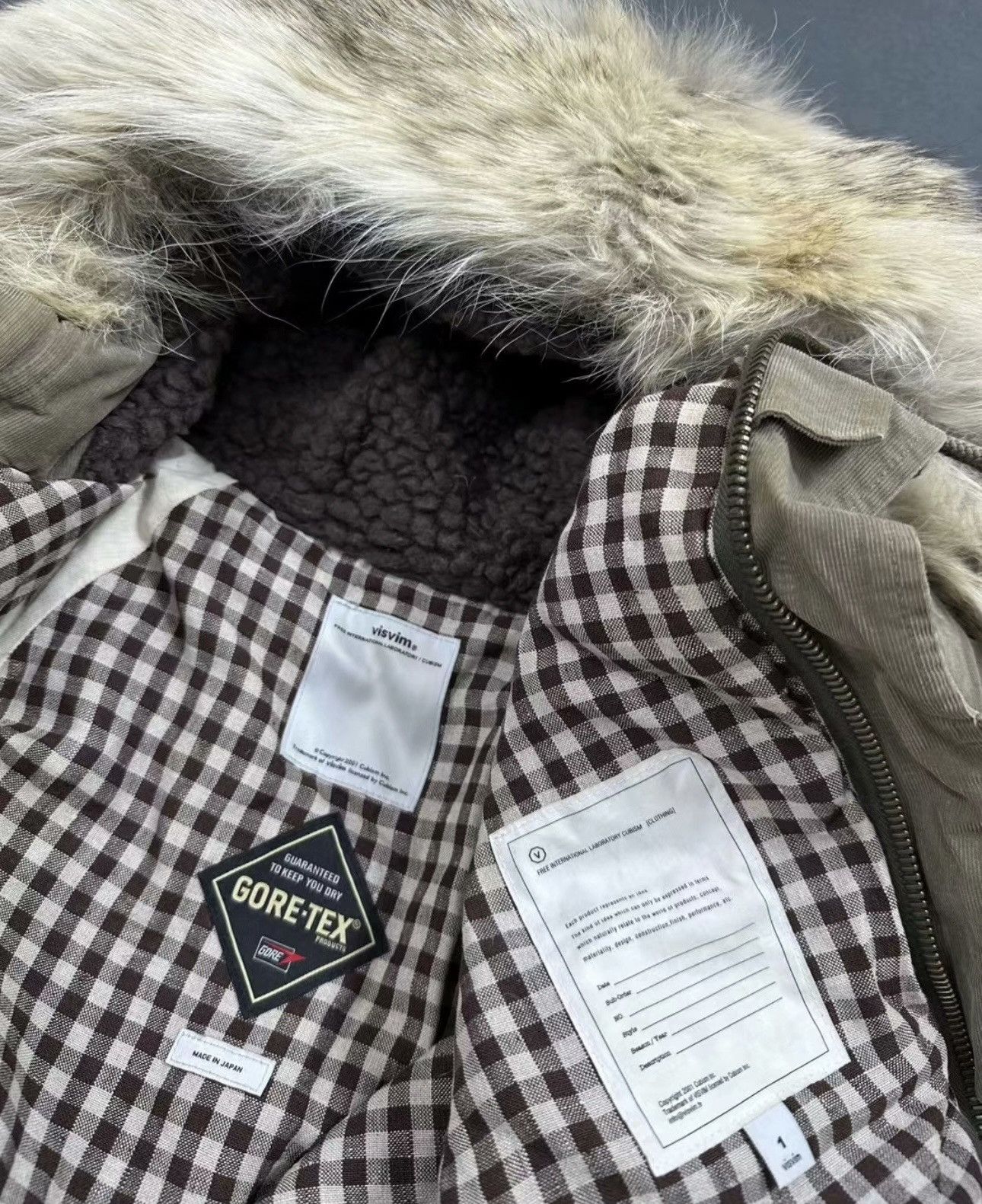 Visvim Visvim 13aw valdez coat gore tex Size US S / EU 44-46 / 1 - 5 Thumbnail