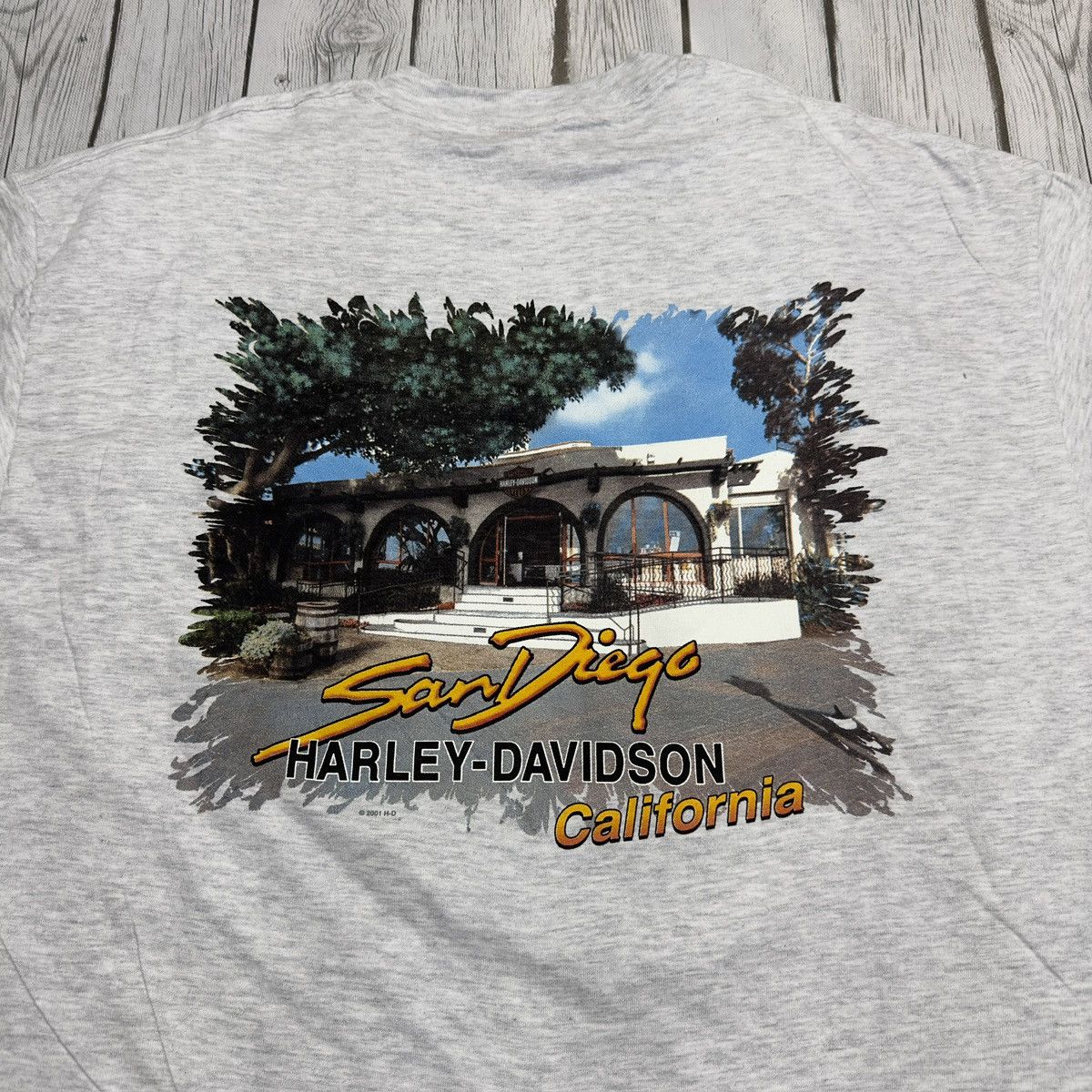 Harley Davidson × Vintage Vintage Harley Davidson tee Size US XL / EU 56 / 4 - 4 Thumbnail