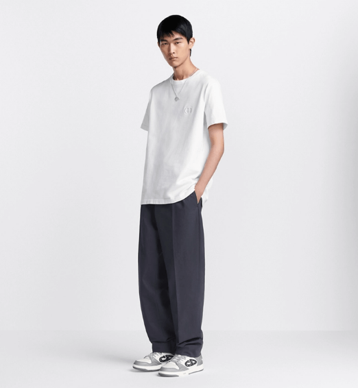 Dior o1w1db11225 493C10 Charm Pant in Navy Blue Size US 36 / EU 52 - 7 Thumbnail