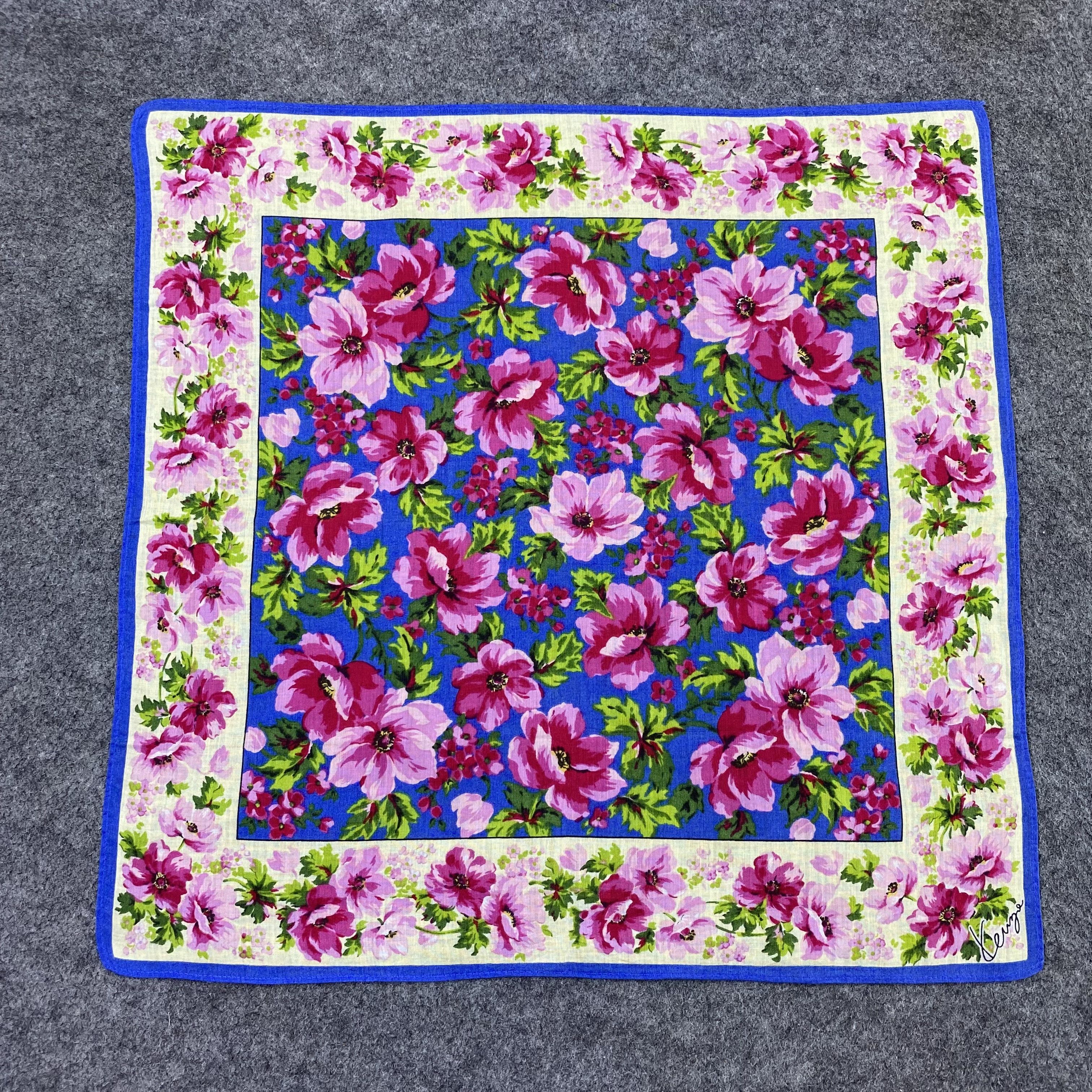 Kenzo Kenzo Handkerchief Neckerchief Bandana-B2006 Size ONE SIZE - 3 Thumbnail