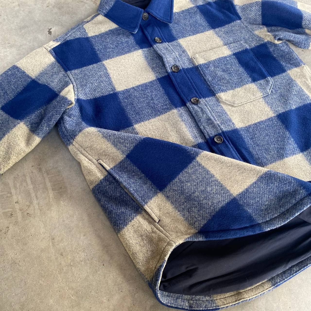 Japanese Brand GRUNGE PRISONER CHECKERED FLANNEL BY UNIQLO Size US M / EU 48-50 / 2 - 8 Thumbnail