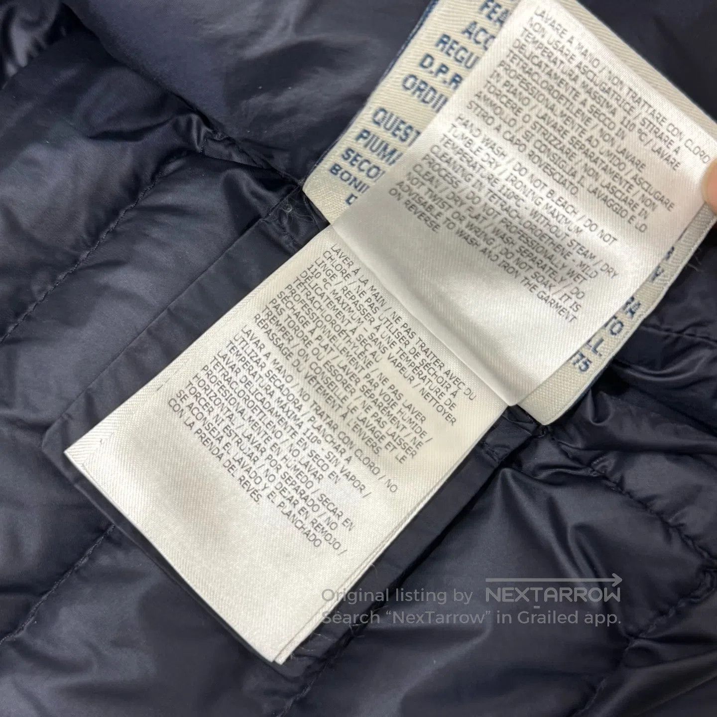 Moncler Moncler Navy Blue Down Jacket| Size US M / EU 48-50 / 2 - 7 Thumbnail