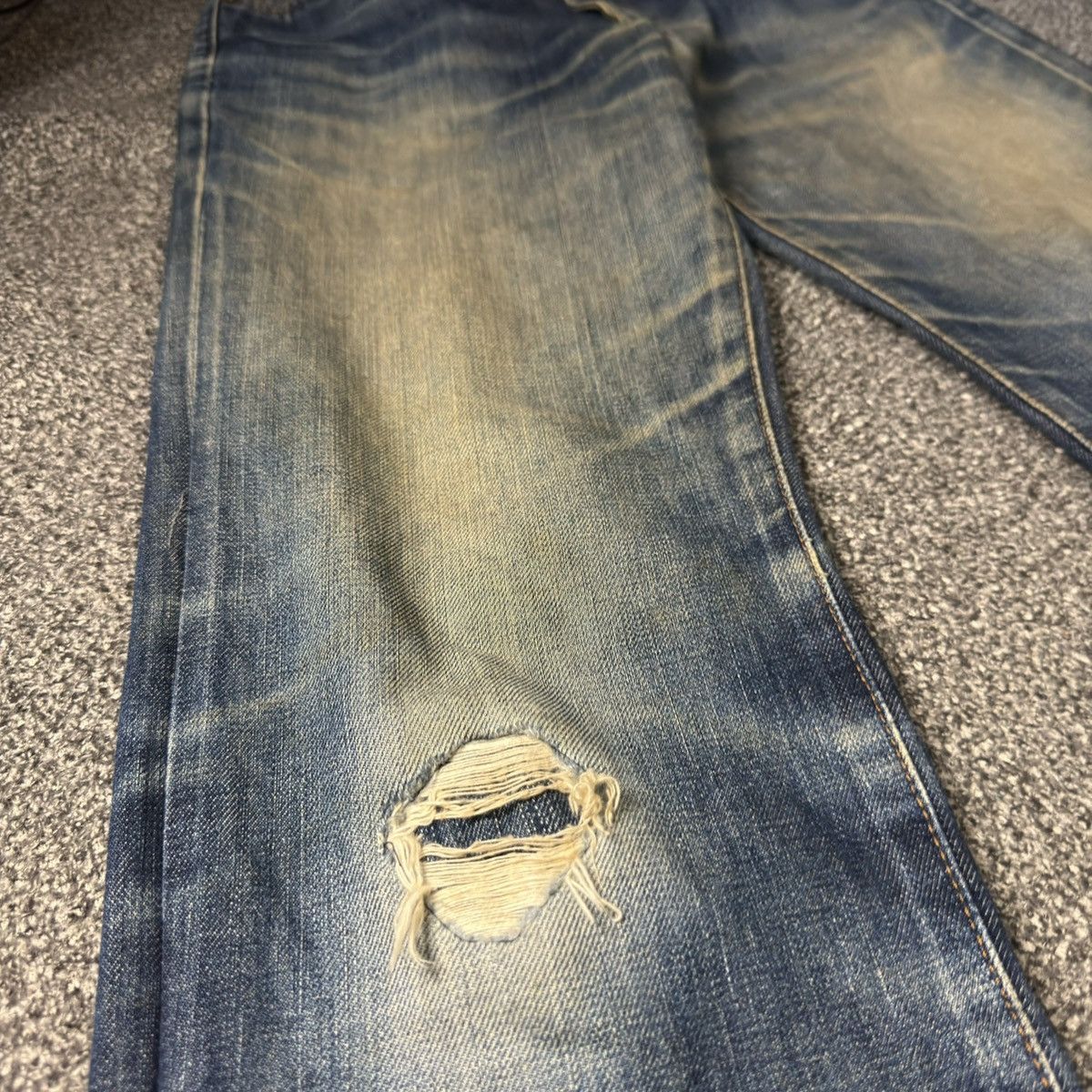 Seditionaries Vintage Japanese Distressed Edwin 503 Rusty Denim W29 Size US 29 - 6 Thumbnail