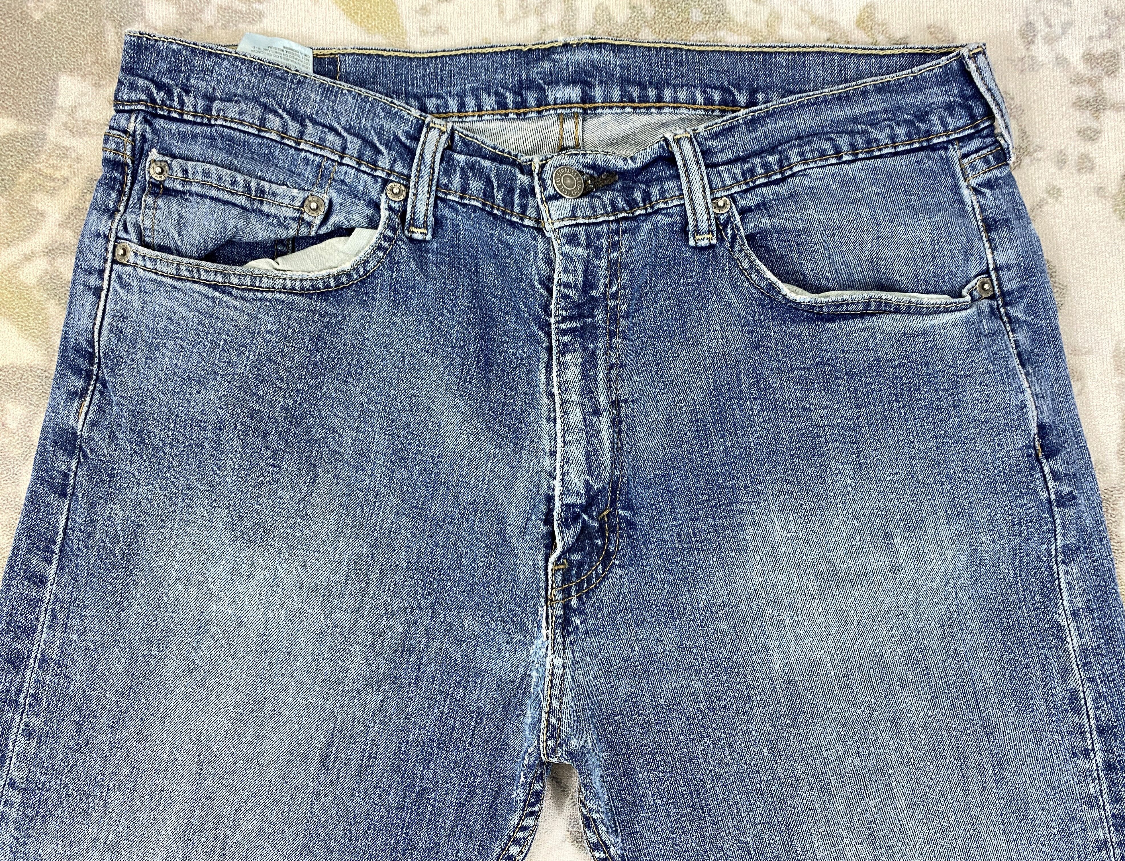 Levi's Vintage Levi's Distressed Denim 34 x 29 -JN568 Size US 34 / EU 50 - 3 Thumbnail