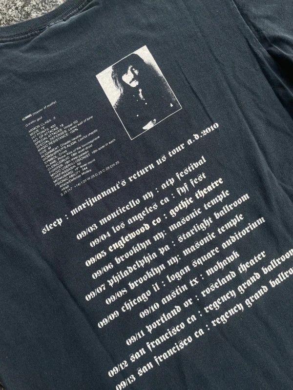 Vintage Sleep Stoner/Doom Metal band T-Shirt Tony Iommi Size US M / EU 48-50 / 2 - 5 Thumbnail