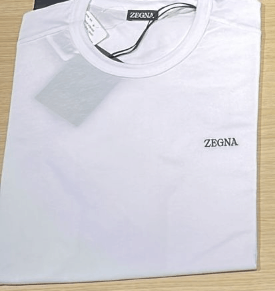 Ermenegildo Zegna Zegna Logo T shirt Size US S / EU 44-46 / 1 - 1 Preview