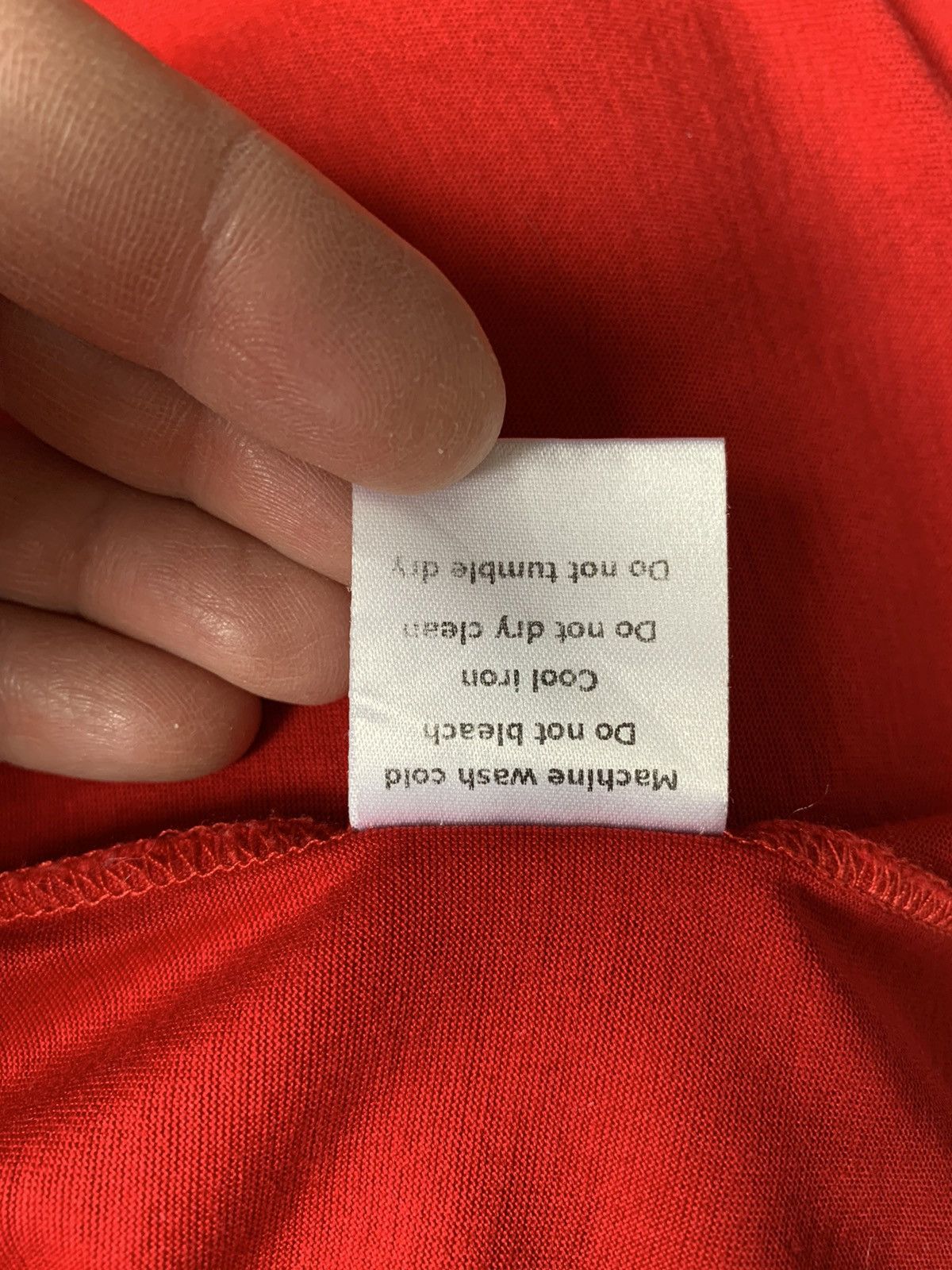 Dior Dior Homme Resort red polo Size US M / EU 48-50 / 2 - 9 Thumbnail
