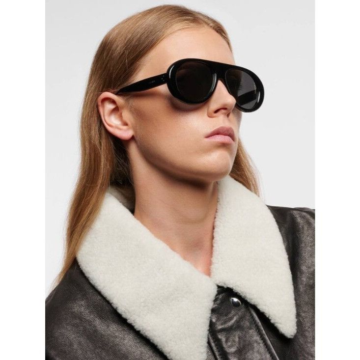 Celine Celine CL40300U APRES SKI CAPSULE 25C Sunglasses Ivory Size ONE SIZE - 3 Thumbnail