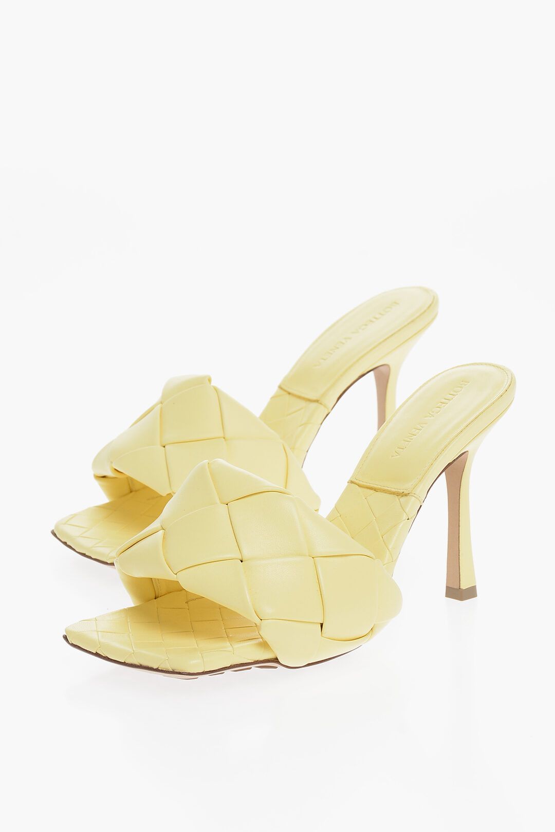 image of Bottega Veneta O1Dk11S1223 Mule Shoess In Yellow Shoes, Women's (Size 6)