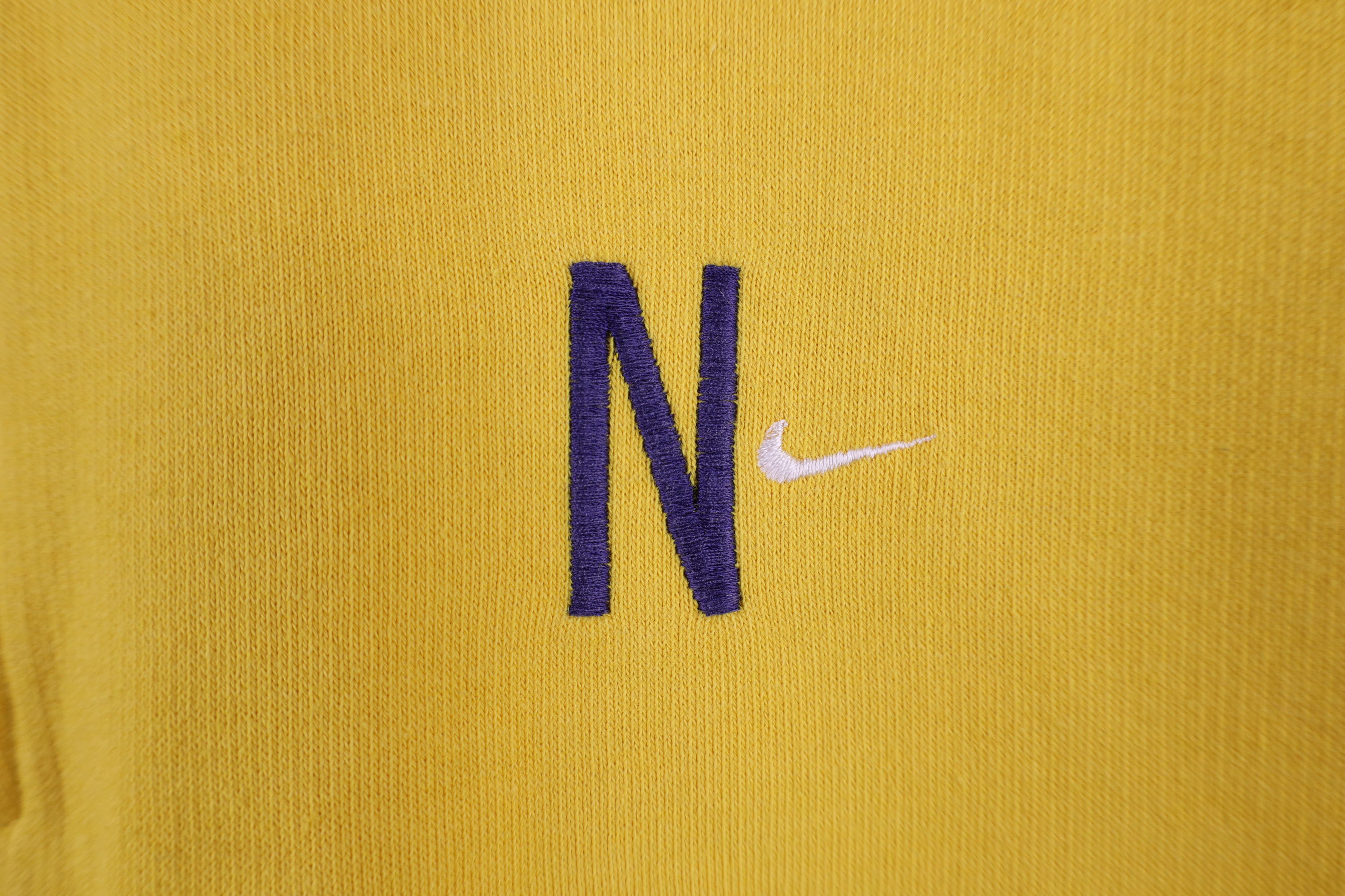 Nike Vintage 90s Nike Scott Mini Swoosh Half Zip Sweatshirt Size M / US 6-8 / IT 42-44 - 4 Thumbnail