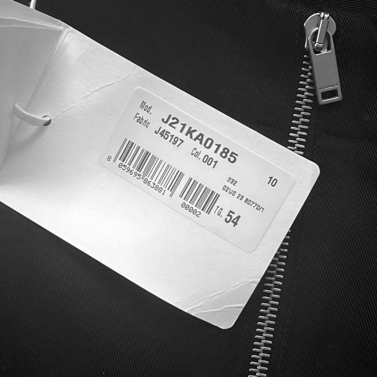 Jil Sander ZIP UP WIDE LEG COTTON TROUSERS - F/W 2023 - NEW WITH TAGS Size US 38 / EU 54 - 19 Thumbnail