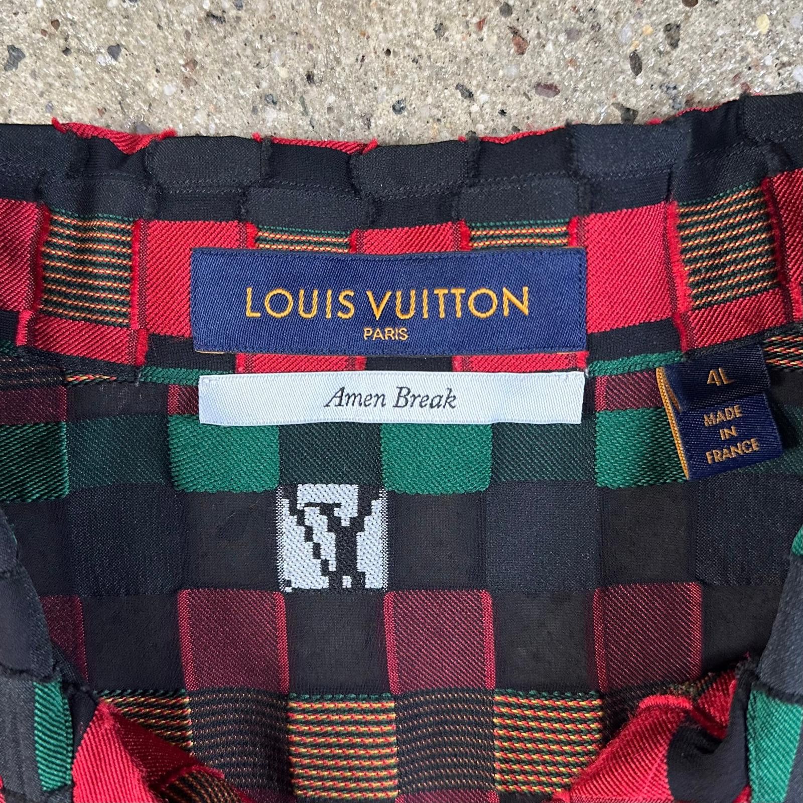 Louis Vuitton Louis Vuitton SS22 "Amen Break" Knit Shirt Size US XXL / EU 58 / 5 - 5 Thumbnail