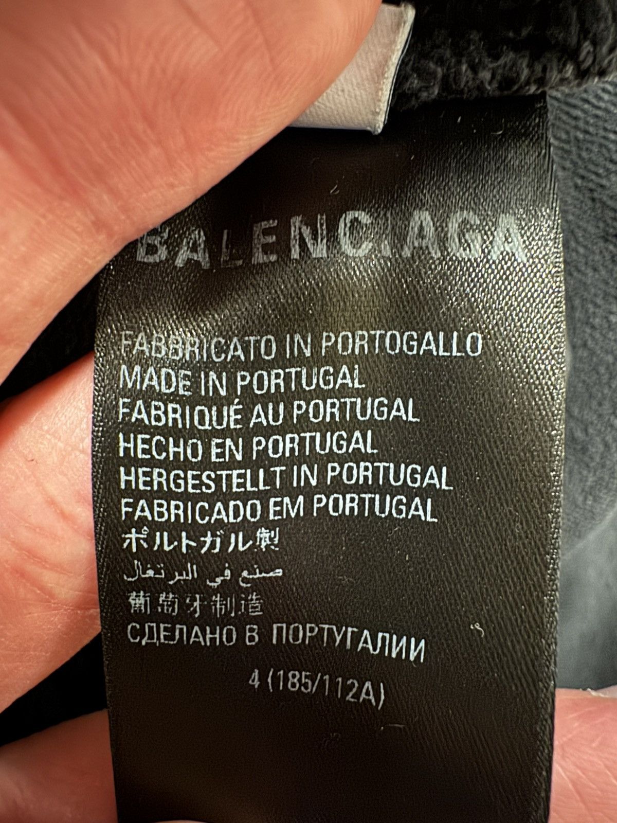 Balenciaga Balenciaga College 1917 Washed Grey Hoodie Size US XL / EU 56 / 4 - 12 Thumbnail