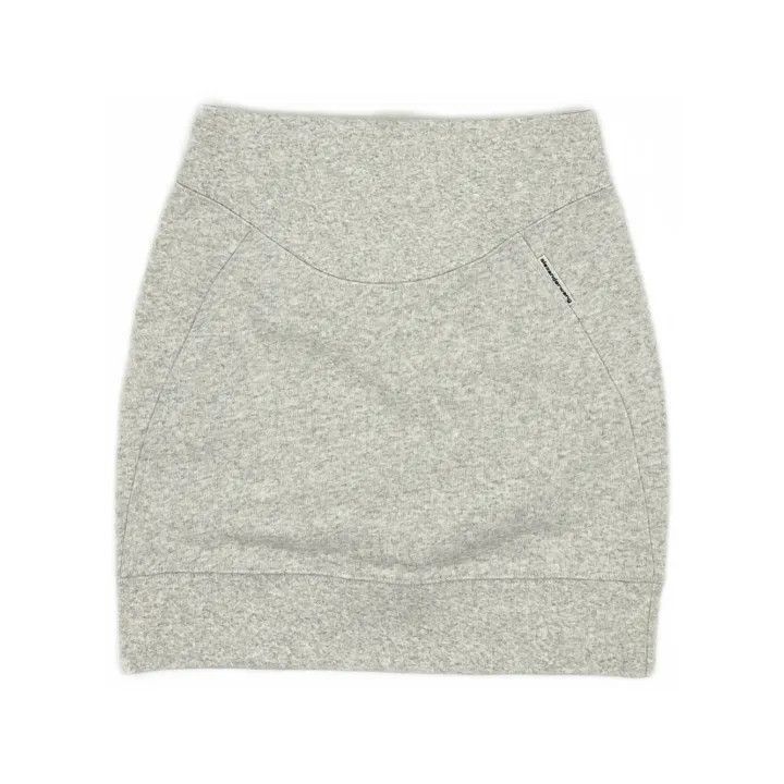 Alexander Wang Alexander Wang Gray Bodycon Mini Skirt - Size 23" - 2 Thumbnail