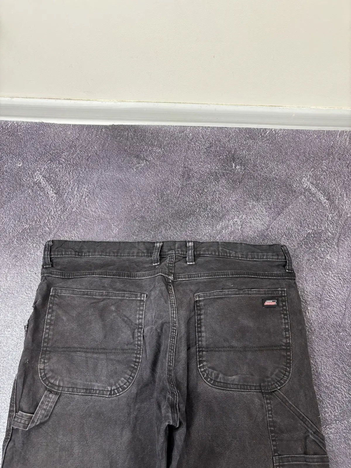 Dickies × Vintage Vintage Dickies Black Workwear Hype Baggy Pants Jeans Size US 36 / EU 52 - 6 Thumbnail