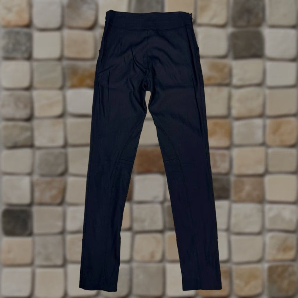 Stella McCartney Stella McCartney Leggings Womens 38 Black Wool Ankle Zip Stretch Skinny Non-Numeric: 38? Size 26" / US 2 / IT 38 - 1 Thumbnail
