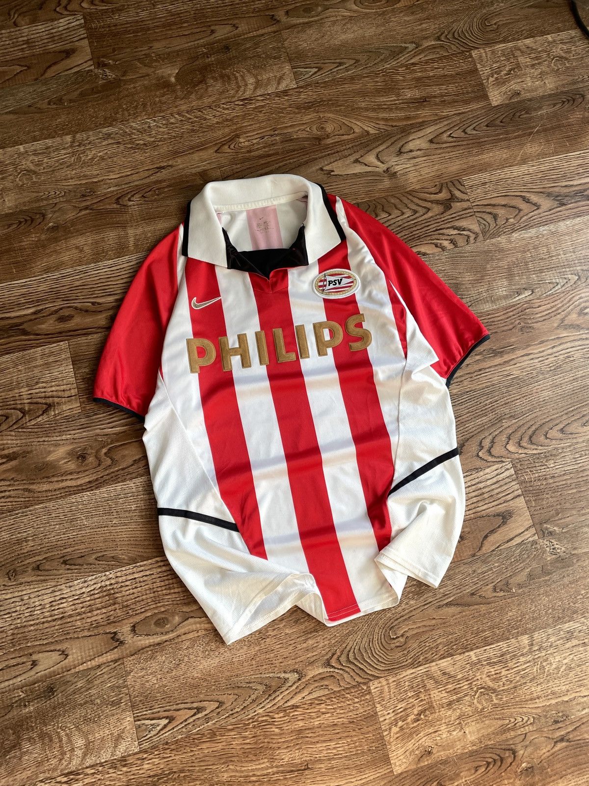 Nike × Vintage Jersey Nike PSV Vintage Streetwear Outdoor Drip 90s Y2K Size US XL / EU 56 / 4 - 2 Thumbnail
